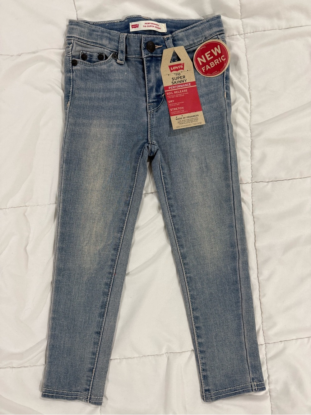 Levi's 710 Super Skinny Performance Toddler Jeans